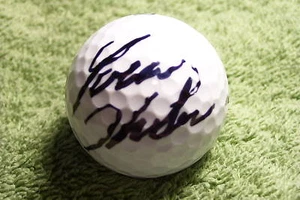 YUTA IKEDA PGA GOLF SIGNED GOLF BALL W/COA - Picture 1 of 1