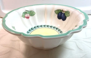 Villeroy & Boch FRENCH GARDEN FLEURENCE *1 Fluted Rice Bowl(s)* 7 1/4" Porcelain - Picture 1 of 8