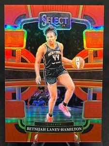 Betnijah Laney-Hamilton 2024 WNBA Select RED PRIZM/149 #11 New York Liberty - Imagen 1 de 2