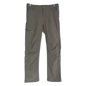 Patagonia Rock Craft Pants Size US 10 / AU 14 Adjustable Leg UPF 40 Forge Grey - Picture 1 of 14