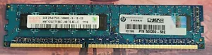 Hynix Memory PC3-10600E 2GB Desktop PC RAM DDR3 2RX8 HMT125U7TFR8C-H9 Stick - Picture 1 of 2