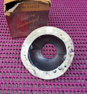 1935 Chrysler Airstream CZ DeSoto S2 NOS MoPar FENDER LAMP REFLECTOR - Picture 1 of 2