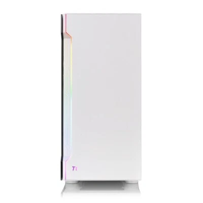 4713227521536 Thermaltake H200 TG Snow RGB Midi Tower Weiß Thermaltake - Bild 1 von 4