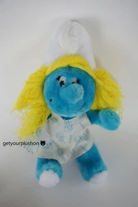 VINTAGE PEYO SMURFETTE PLUSH - Picture 1 of 2