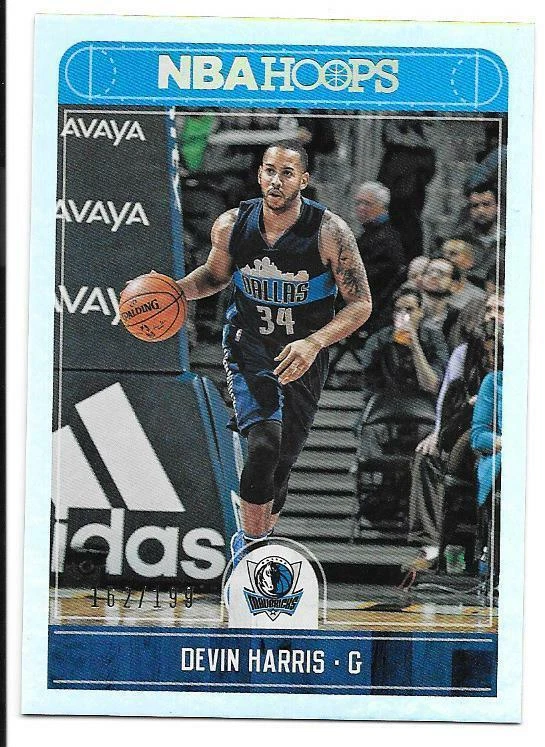 Devin Harris 2017/18 Hoops Basketball Silver #131 Ser#162/199 - Image 1 of 1