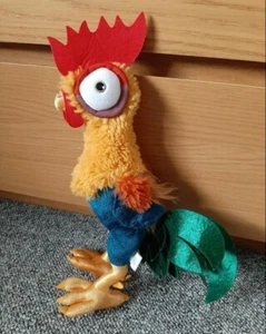 DISNEY Hei Hei Rooster Chicken Moana Plush Soft Toy 12” Great Condition NEW - Picture 1 of 5