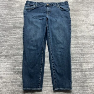 Kut Jeans Größe 16 W Damen Skinny von The Kloth Medium Wash Blau Denim - Bild 1 von 10