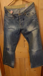 Republic Mens Denim Jeans 34W X 32L - Picture 1 of 6