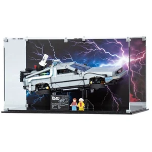 Vetrina in acrilico per Lego® Ritorno al Futuro Macchina del Tempo (10300) - Foto 1 di 7