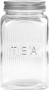 Glass Tea Storage Canister, 1250 Ml - Picture 1 of 15