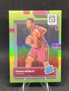 2022-23 Panini Donruss Optic ISAIAH MOBLEY Lime Green Prizm /149 - Bild 1 von 2