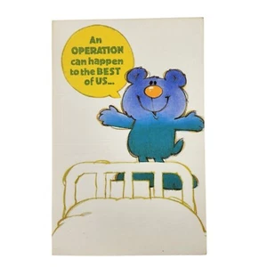 Vintage Get Well Greeting Card 1979 American Greetings Operation No Envelope - Picture 1 of 4