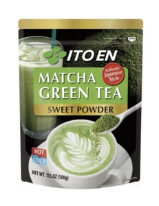 Ito En Matcha Green Tea, Sweet Powder, 17.5 Ounce Pack of 1 - Picture 1 of 6
