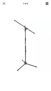 On-Stage Stands Telescoping Euro Boom Mic Stand MS7701TB Microphone Accessories - Imagen 1 de 1