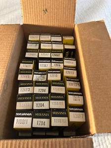 Old Radio Ham Radio Sylvania Vacuum Tubes  Check descriptions for numbers - Picture 1 of 1