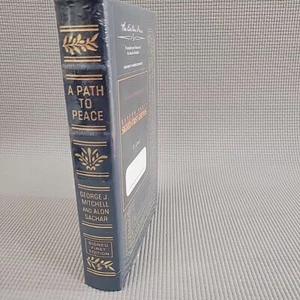 Easton Press A Path to Peace by George J Mitchell SIGNED 1st Ed w/ COA Sealed - Picture 1 of 8