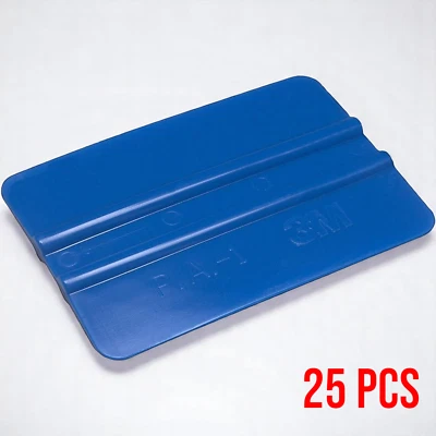Escobilla aplicadora de mano 3M PA1-B azul 25/cartón | Herramienta de envoltura de vinilo Foto 1 de 4