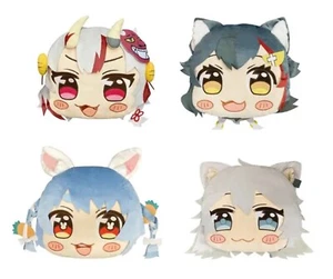 Hololive x MOLLY Limited cushion ALL 4 bundle Ayame Mio Pekora Botan - Picture 1 of 9