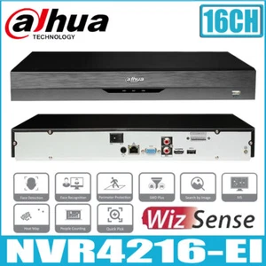 New Dahua NVR4216-EI 16CH 1U 2HDDs WizSense Network Video Recorder for IP Camera - Picture 1 of 8