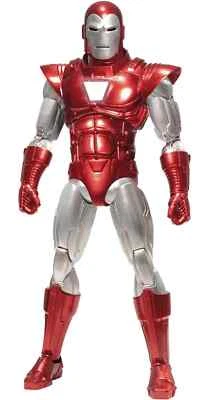 ONE:12 Collective Marvel IRON MAN SILVER CENTURION action figure Deluxe Mezco - Immagine 1 di 4