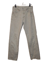 Levi Strauss 501 White Oak Cone Denim Men Jeans Tan Brown Size 27x29 Button Fly