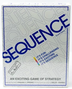 Sequence Board Game Card Game Strategy MPN 8002 Jax Ltd 2 To 12 Players Sealed - Picture 1 of 9