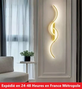 Große LED Wandleuchte Decke Fernbedienung RC Modernes Design 3 Leuchten! - Bild 1 von 21