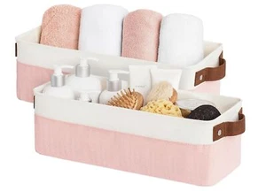 Storage Works schmale Aufbewahrungsbehälter, kleine Körbe für Schrank und Regale - Bild 1 von 8