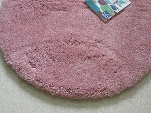 Ab Lager! Badteppich Kleine Wolke Relax pastellrose ca.80cm rund - Bild 1 von 3