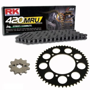 Kit de Cadena Derbi Senda 50 Enduro R DRD Carreras 06-11 RK 420 Mru 130 Abierto - Picture 1 of 4