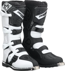 Moose Racing Qualifier Boots Black/White 12 3410-2604 - Picture 1 of 1