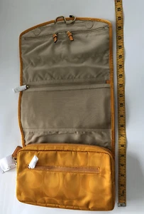 BAG by COACH Getaway Signature Nylon Travel Cosmetic Gold NWT Toiletry Makeup - Picture 1 of 3