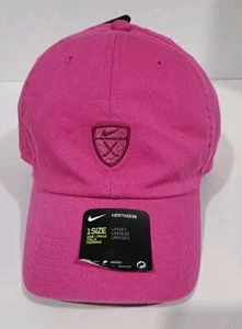 Nike Heritage86 Golf Hat Dri-Fit Magenta Adult Unisex NEW AJ5500-623 - Picture 1 of 5