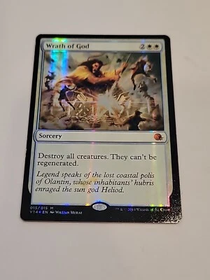 2014 MTG Wrath of God FOIL 15/15 From the Vault - Image 1 of 4