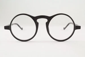 Rare Authentic Morgenthal Frederics OBERLIN 999 42mm Matte Black Glasses France - Picture 1 of 5