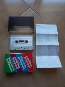 SOUNDEFFEKTE FÜR CANON SOUND (NATURE AND MAN ) MC CASSETTE TAPE RARE PAPER BOX - Bild 1 von 4