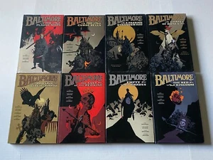 Baltimore Vol 1 2 3 4 5 6 7 8 Hardcover/HC Graphic Novel Lot Set Dark Horse 2011 - Picture 1 of 14