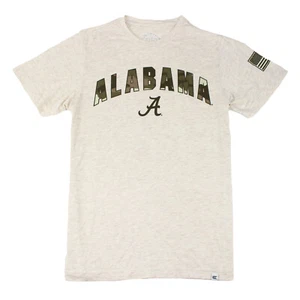 NEW Alabama Crimson Tide Colosseum OHT Military Appreciation Camo Men's T-Shirt - Picture 1 of 9