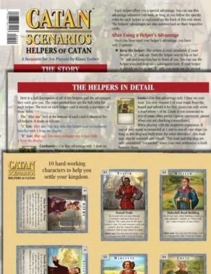 Catan Scenario: Helpers of Catan - 2013 - 仍然密封 - OOP - 全新 - 塑料袋 — 第 1/4 张图片