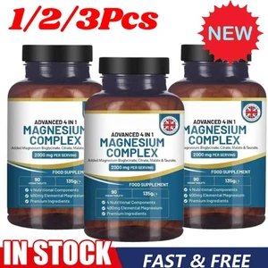 1-3X Magnesium Complex 4 in 1 integratore di magnesio 90 pezzi - Foto 1 di 14