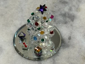 Árbol de Navidad de cristal SWAROVSKI 2 pulgadas de alto - SIN CAJA - Imagen 1 de 1