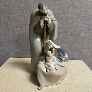 LLADRO Figur 1499 Selige Familie Rentner Sammlerstück Maria Josef Jesus - Bild 1 von 15