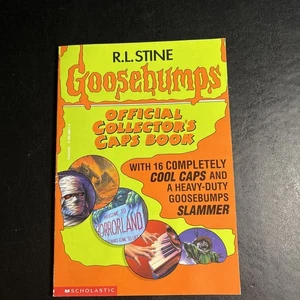 Vintage 1995 RL STINE GOOSEBUMPS Official Collector's Caps Book - Bild 1 von 4