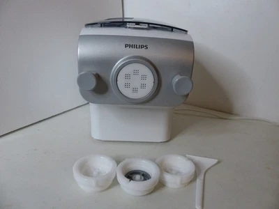 Philips Pasta Maker HR2375/05 Automatic Electric Noodle Ramen Udon, White Silver - Image 1 of 4