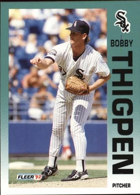 1992 Fleer #99 Bobby Thigpen - Image 1 of 2