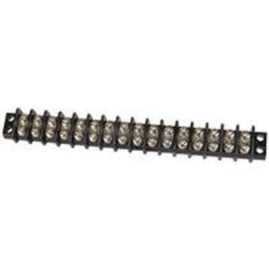 16 Position Barrier Terminal Strips 2 Terminals 600VAC 10A, 1-Pack, 28-725 - Picture 1 of 1