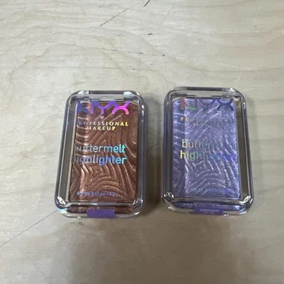 Set 2 NYX Buttermelt Highlighter - Nourishing Ingredients "2  Color"*Joy's* - Image 1 of 4