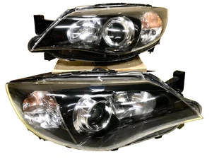 Subaru Impreza WRX STI GRB GRF GH HID Headlights Set Ballasts ICHIKOH 1809 JDM - Picture 1 of 10