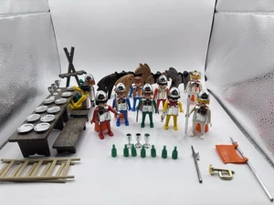 Playmobil 70er Jahre Vintage Ritter Sammlung (Pferde & Bankett) König - sehr guter Zustand - Bild 1 von 6