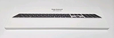 GENUINE Apple Magic Keyboard With Touch ID & Numeric Keypad - Black - NEW SEALED - Image 1 of 4